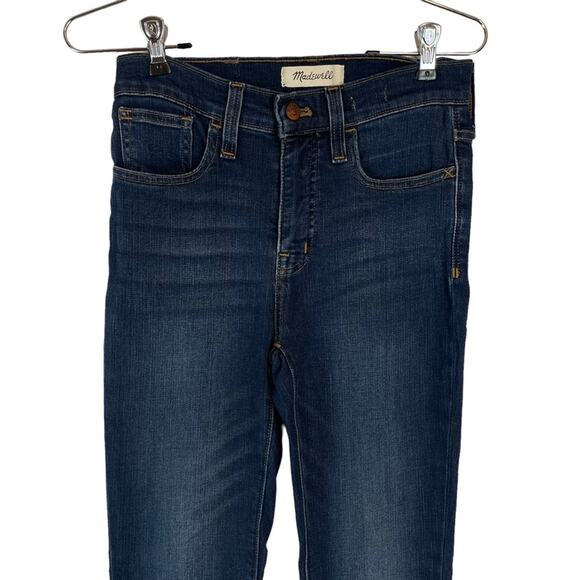 Madewell 9" Mid-Rise Skinny Jeans in Campton Size 25 - Picture 5 of 10